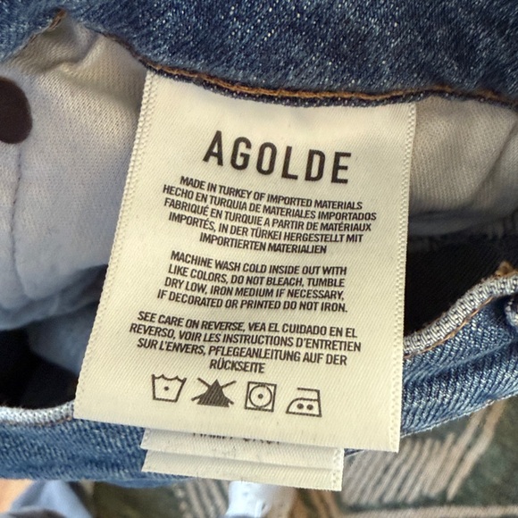 Agolde Blue Ankle & Cropped Jeans - Picture 5 of 9